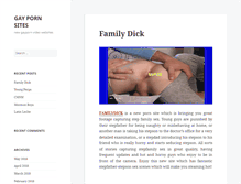 Tablet Screenshot of gaypornsites.net